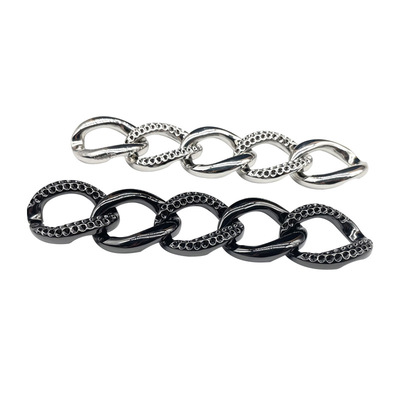 女士包包点钻合金纽链侧身开云登陆入口-开云online(中国)
 diy斜挎包配件金属挂链定制