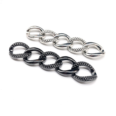 女士包包点钻合金纽链侧身开云登陆入口-开云online(中国)
 diy斜挎包配件金属挂链定制