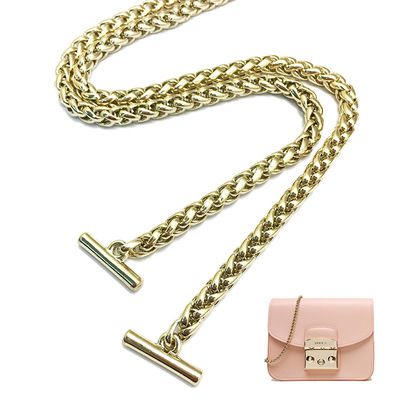 灯笼链包包开云登陆入口-开云online(中国)
箱包五金配件浅金色BSK链金属孖圆链包包配件直供 - 2