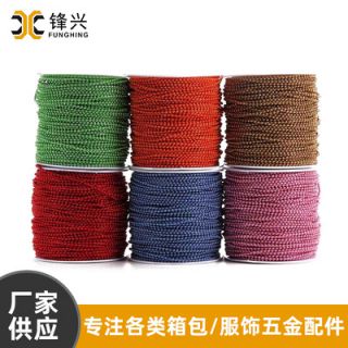 不锈钢开云登陆入口-开云online(中国)
挂链饰链 箱包铜铁链饰品配件 波珠链窗帘拉珠链供应